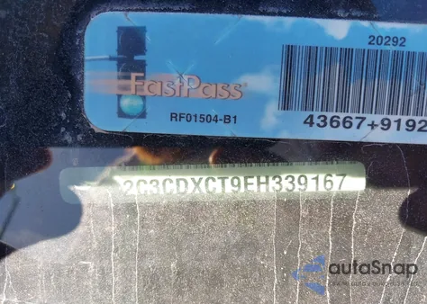 2014 Dodge Charger R/T from USA, damaged, VIN 2C3CDXCT9EH339167